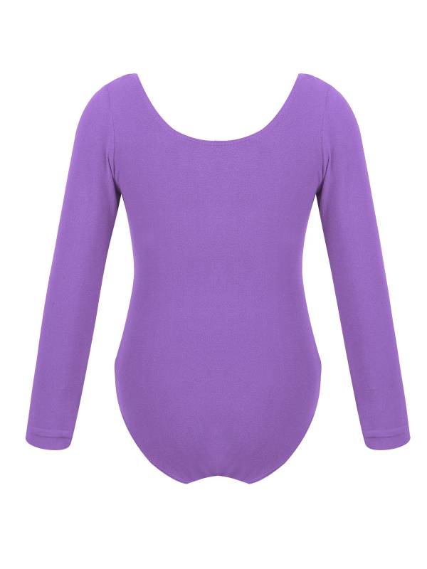 Girls Long Sleeve Ballet Dance Leotard thumb