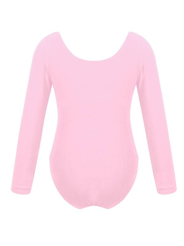 Girls Long Sleeve Ballet Dance Leotard thumb