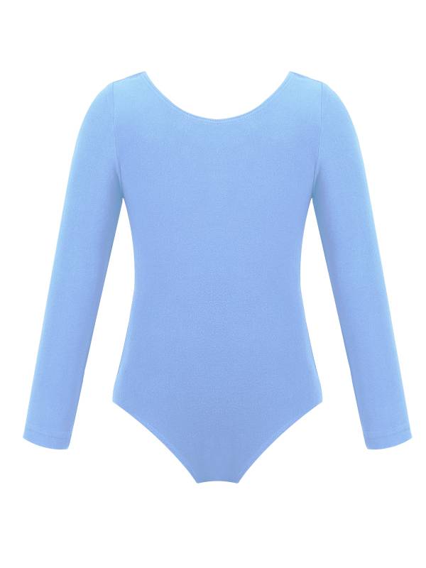 Girls Long Sleeve Ballet Dance Leotard thumb