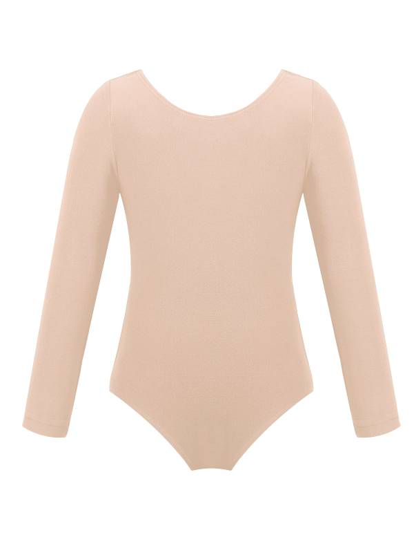 Girls Long Sleeve Ballet Dance Leotard thumb