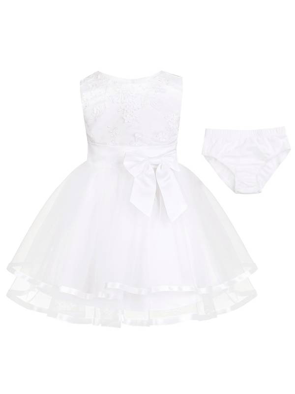 Baby Girls Embroidered Flower Dress thumb