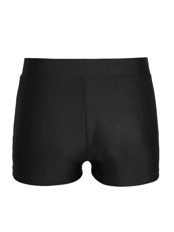 Kids Girls V-front Waistband Slim Fit Sports Shorts thumb