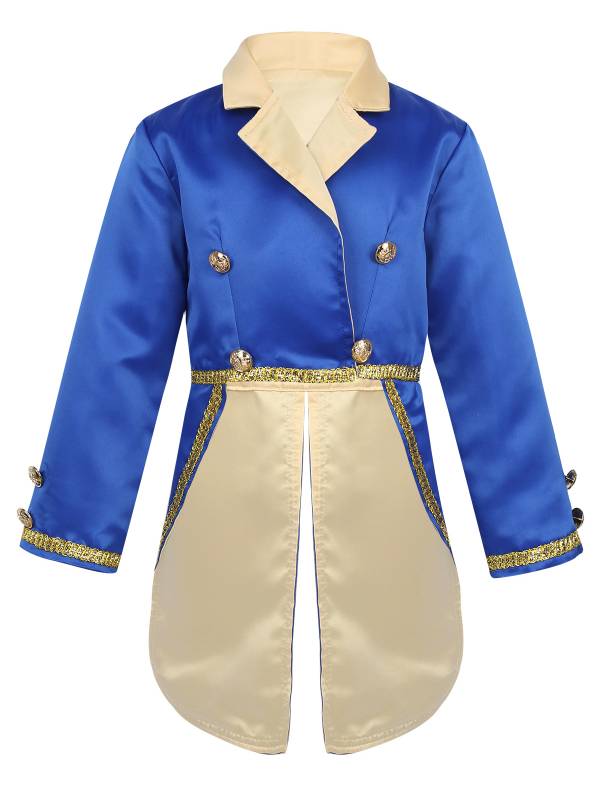 Toddler/Kids Boys Long Sleeves Lapel Collar Tuxedo Circus Costume thumb