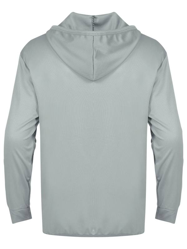 Men Long Sleeve Zipper Sun Protection Sports Hoodie thumb