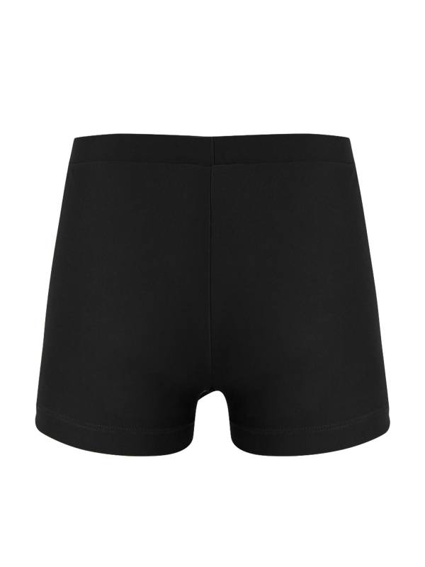 Kids Girls Solid Color Cotton Elastic Shorts Sports Bottom thumb