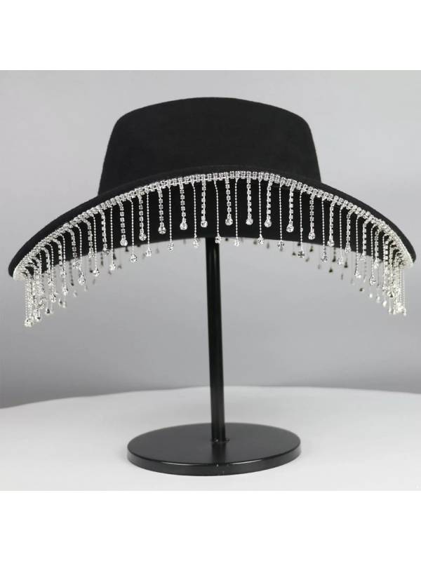 Adult Bling Rhinestone Hat Costumes Props for Bachelorette/Bridal Party thumb