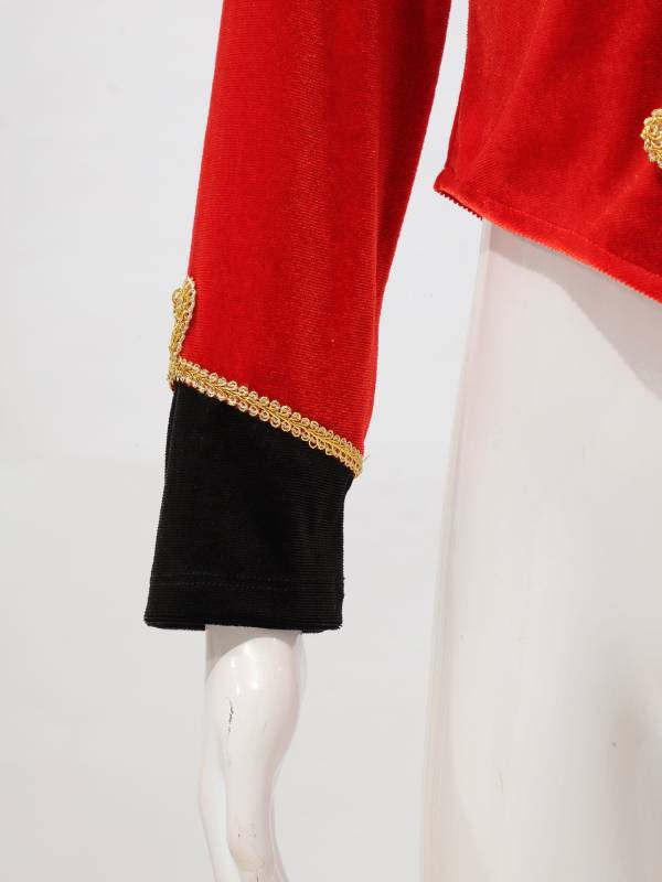 Kids Girls Tassel Epaulet Jacket Circus Ringmaster Cosplay Costume thumb