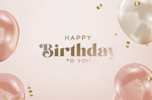 Gift Card-Happy Birthday