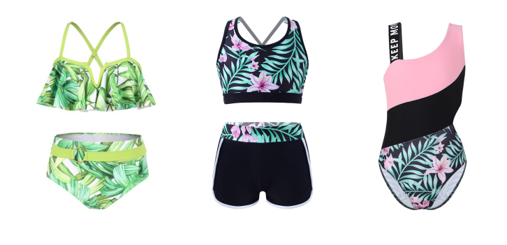 tropical swimwear