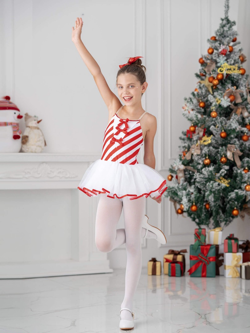 Stripe Tulle Tutu Tank Dress for Girls