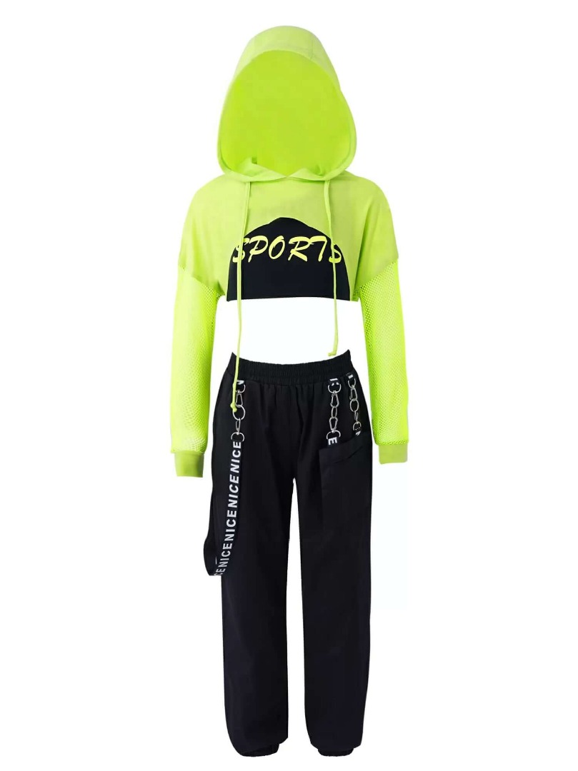 Sporty 3-piece Dance Outfits