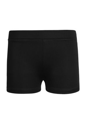 Kids Girls Low Rise Activewear Shorts for Yoga Sports front image