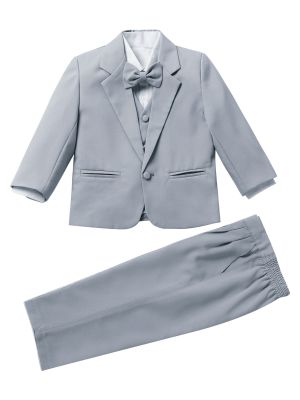 Toddler/Kids Boys 5-piece Blazer Formal Suit Sets front image